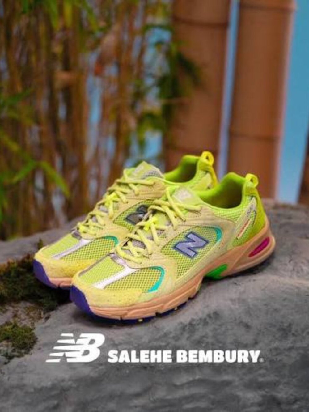 Salehe Bembury x New Balance 530 Prosperity Be The Prize - Size 11.5 - Picture 15 of 16